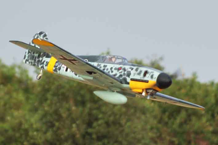 BH188 - Messerschmitt BF 109G 2255mm 89” 50-60cc ARF With Electric Retract - Image 6