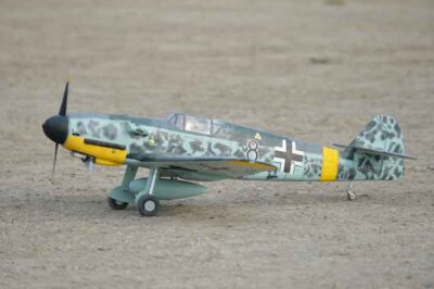 BH188 - Messerschmitt BF 109G 2255mm 89” 50-60cc ARF With Electric Retract