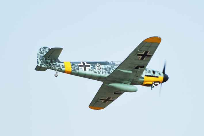 BH188 - Messerschmitt BF 109G 2255mm 89” 50-60cc ARF With Electric Retract - Image 5