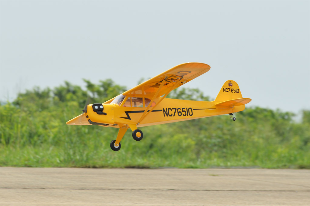 BH04 - Piper J-3 Cub 1,950 mm (76.77") size 46-55 ARF - Image 4