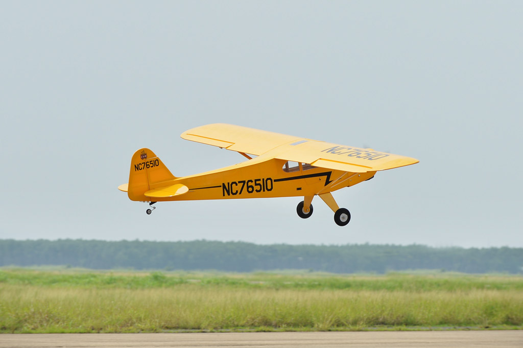 BH04 - Piper J-3 Cub 1,950 mm (76.77") size 46-55 ARF - Image 5