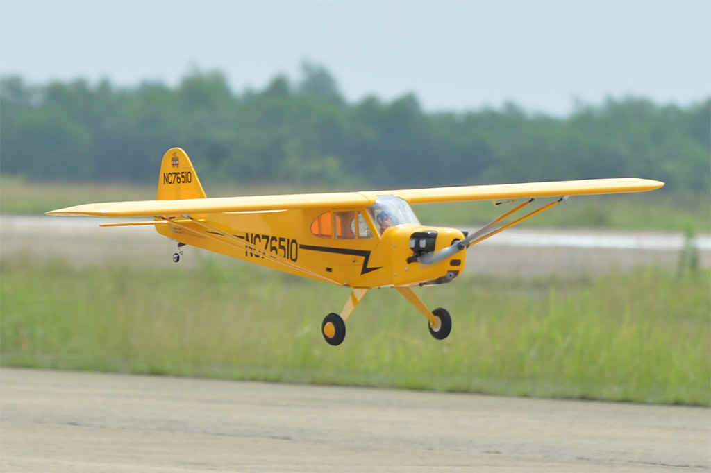 BH04 - Piper J-3 Cub 1,950 mm (76.77") size 46-55 ARF - Image 7