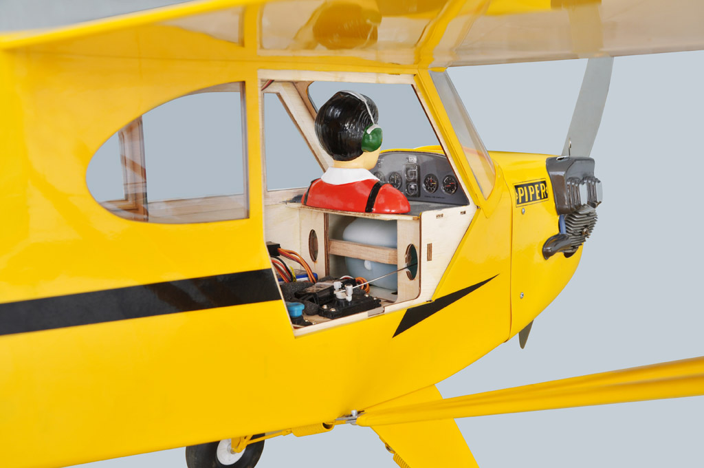 BH58 - Piper J-3 Cub 2,380mm (93.7") Glow and EP - Image 2