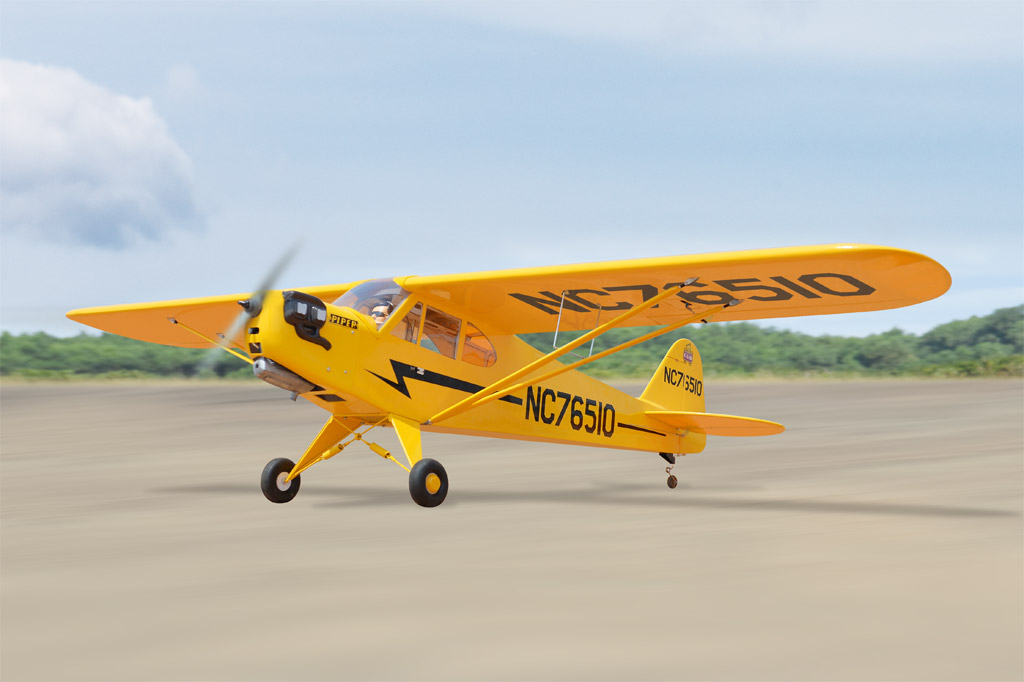 BH58 - Piper J-3 Cub 2,380mm (93.7") Glow and EP - Image 4