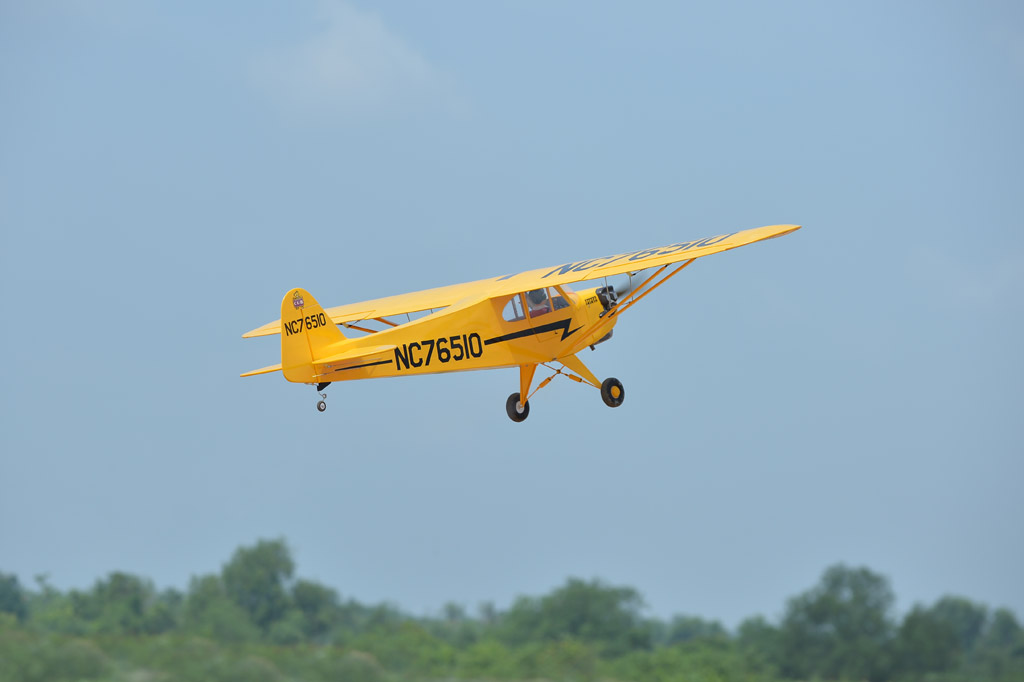 BH58 - Piper J-3 Cub 2,380mm (93.7") Glow and EP - Image 5