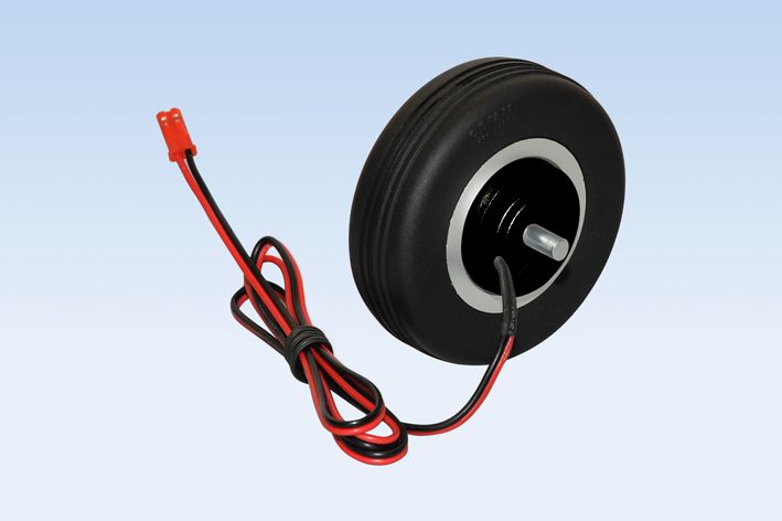 Rubber Wheel with Brake 65mm