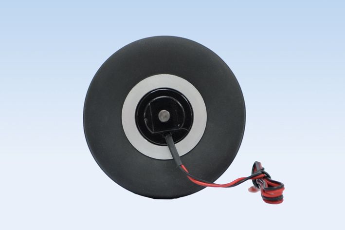 Rubber Wheel with Brake 85mm - Image 4